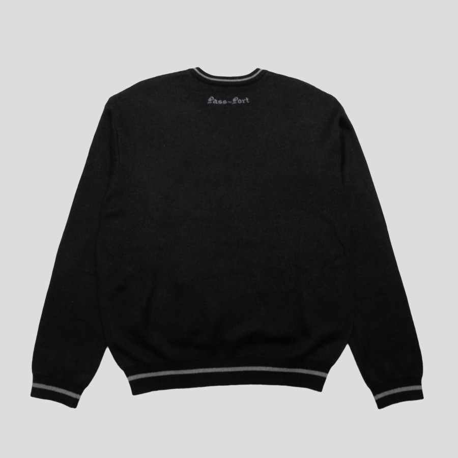 Fleece PASS~PORT | Pass~Port Kings X Fountain Mohair Sweater - Black