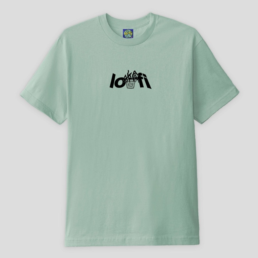 Tees LO-FI | Lo-Fi Plant Logo Tee - Ice