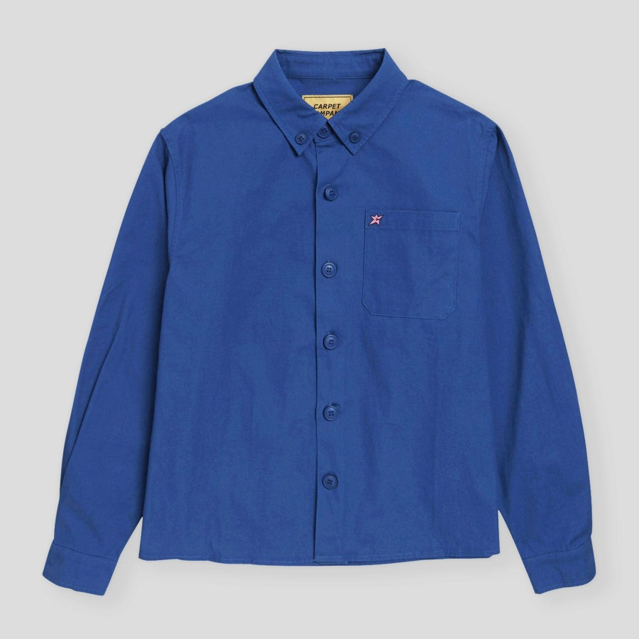 Shirts Carpet Company | Carpet Company C-Star Button Up - Royal Blue