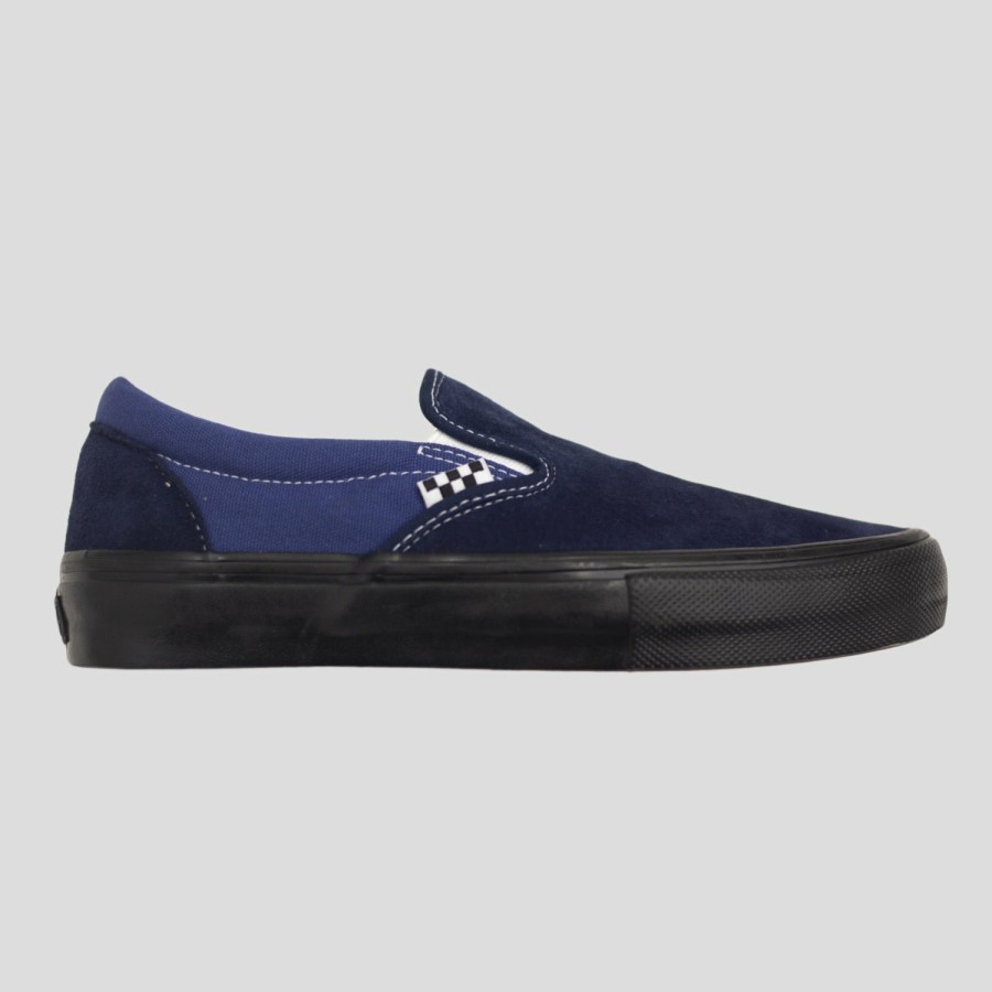 Footwear VANS | Vans "Skate Slip-On Vcu" Shoe Navy/Black