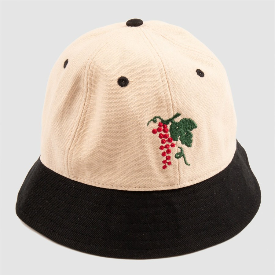 Headwear PASS~PORT | Pass~Port "Life Of Leisure" Bucket Hat Natural/Black