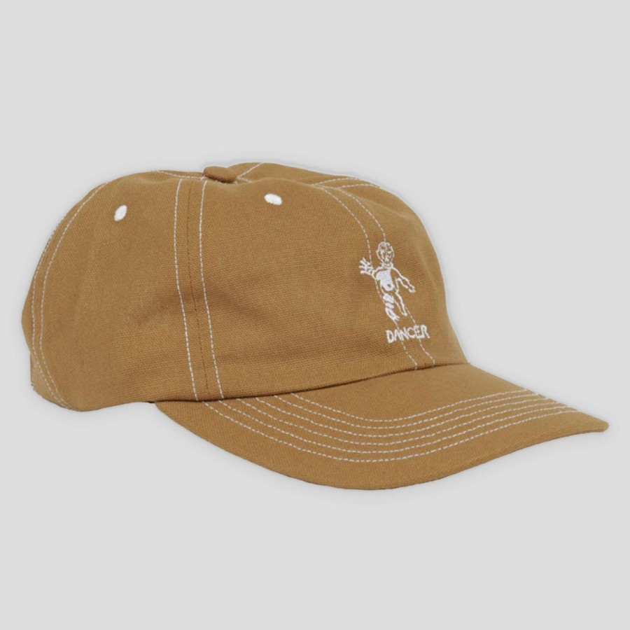 Headwear Dancer | Dancer Og Logo Dad Cap - Camel / White