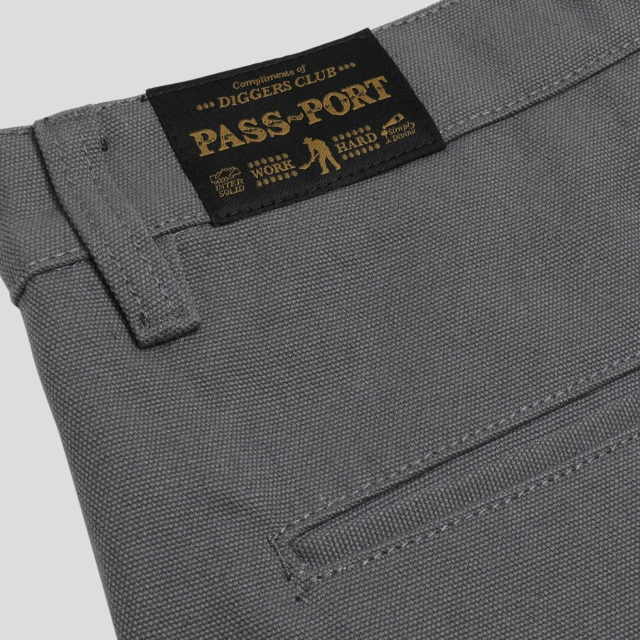 Pants PASS~PORT | Pass~Port Diggers Club Pant - Tonal Steel