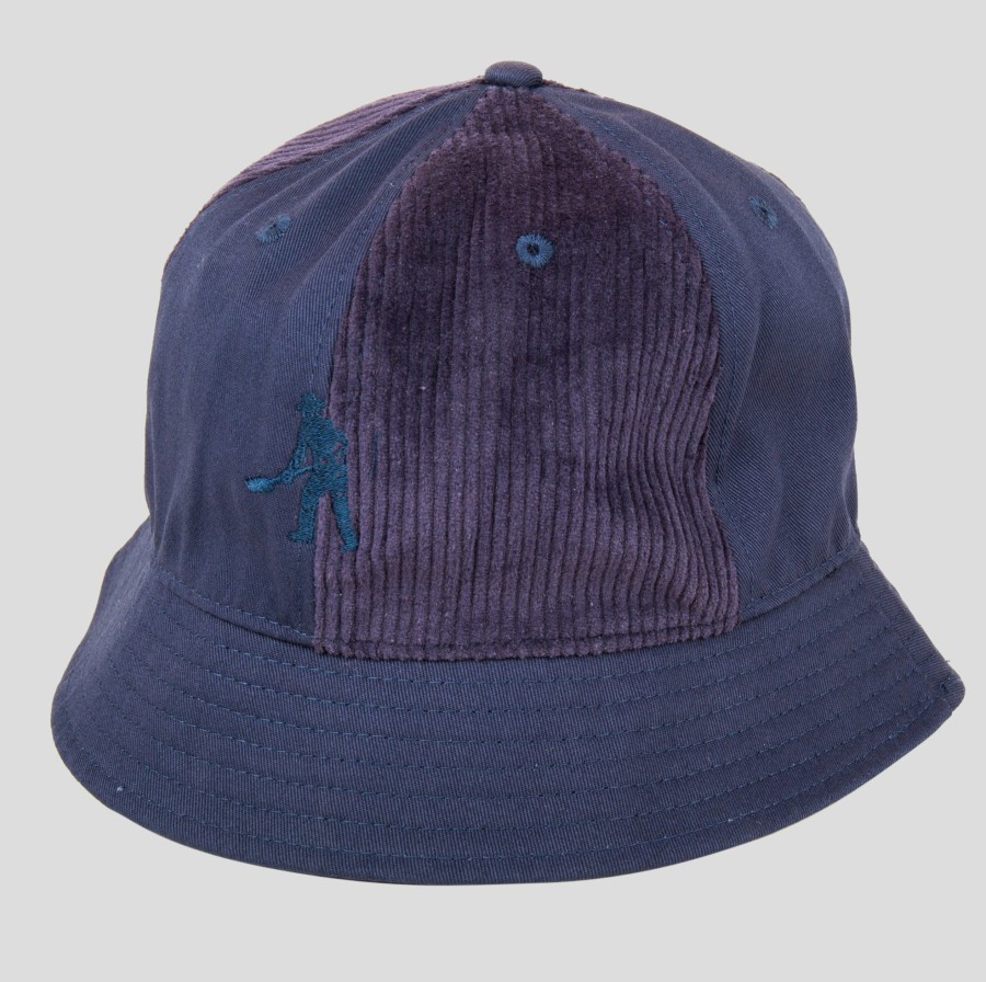 Headwear PASS~PORT | Pass~Port "Cord Patch" Bucket Hat Navy