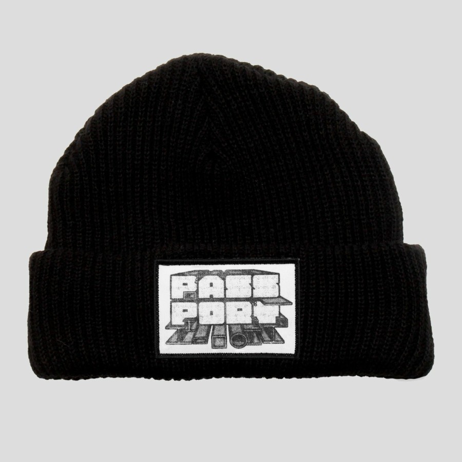 Headwear PASS~PORT | Pass~Port Shippin' Steel Beanie - Black