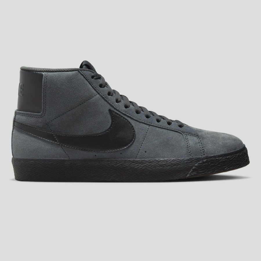 Footwear Nike SB | Nike Sb Zoom Blazer Mid - Anthracite / Black