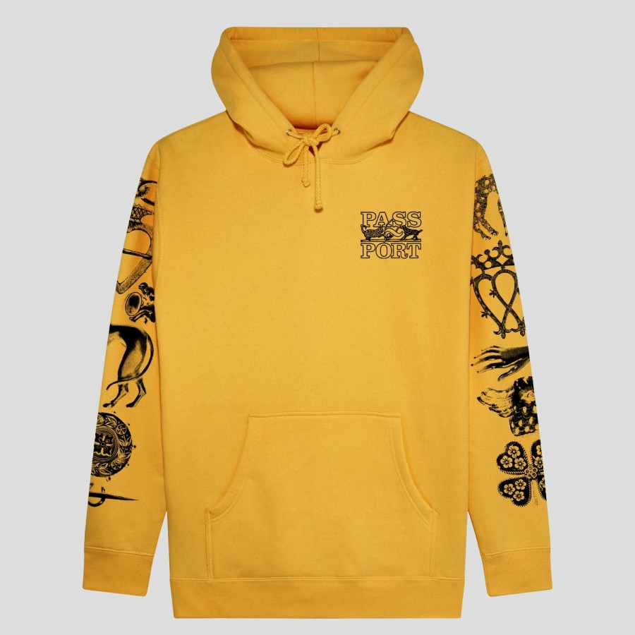 Fleece PASS~PORT | Pass~Port Trinkets Hoodie - Gold