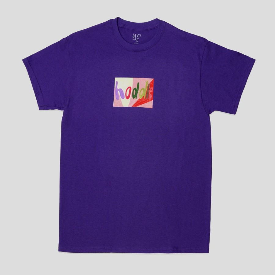 Tees HODDLE | Hoddle "Bored" Tee Purple