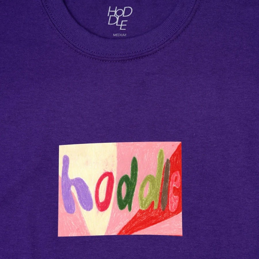 Tees HODDLE | Hoddle "Bored" Tee Purple