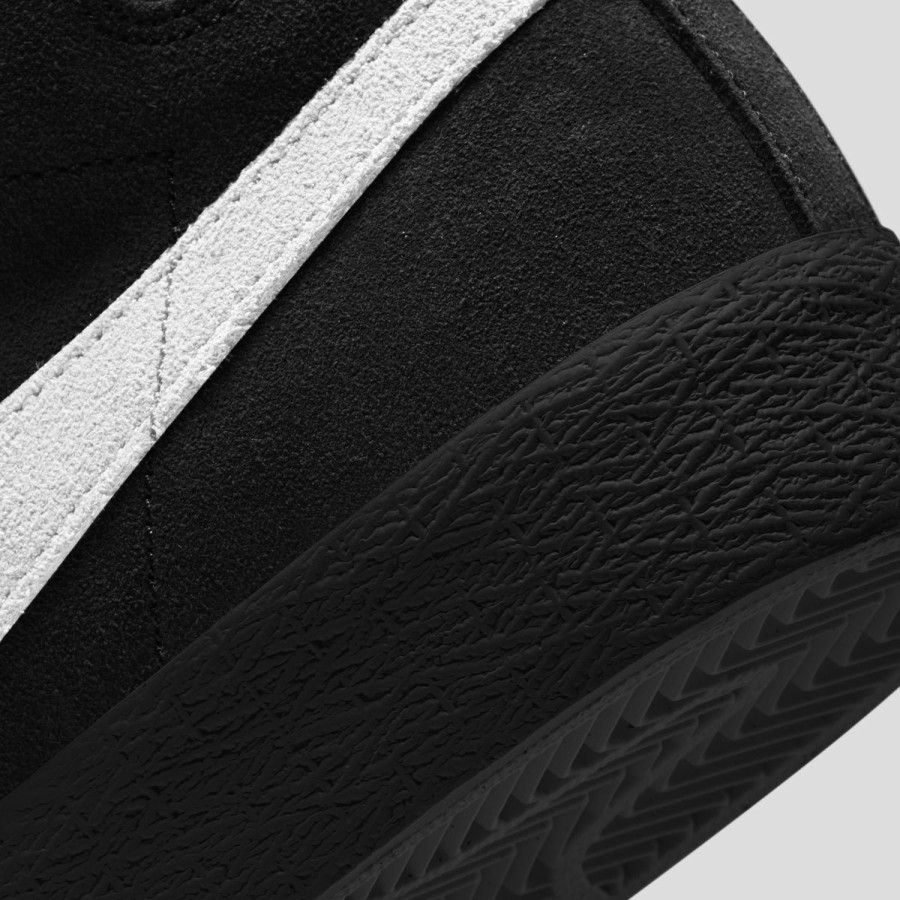 Footwear Nike SB | Nike Sb "Blazer Mid" Shoe Black/White