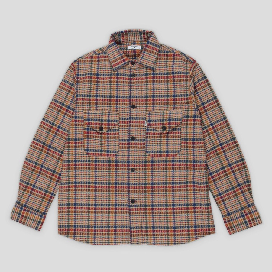 Shirts Dancer | Dancer Double Pocket Tartan Over Shirt - Multi