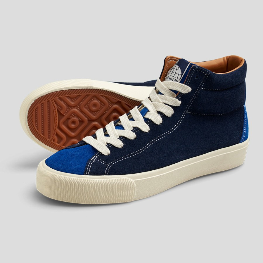 Footwear Last Resort AB | Last Resort Ab "Vm003 Suede Hi" Shoe Duo Blue/White