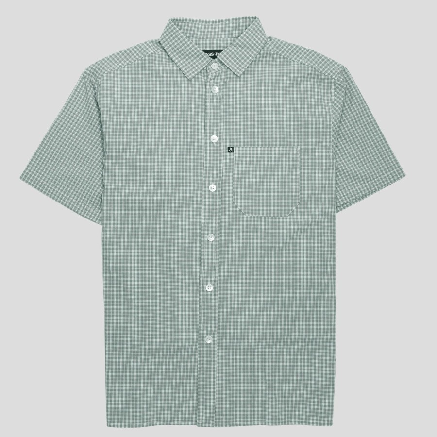 Shirts PASS~PORT | Pass~Port "Workers Check" S/S Shirt Teal