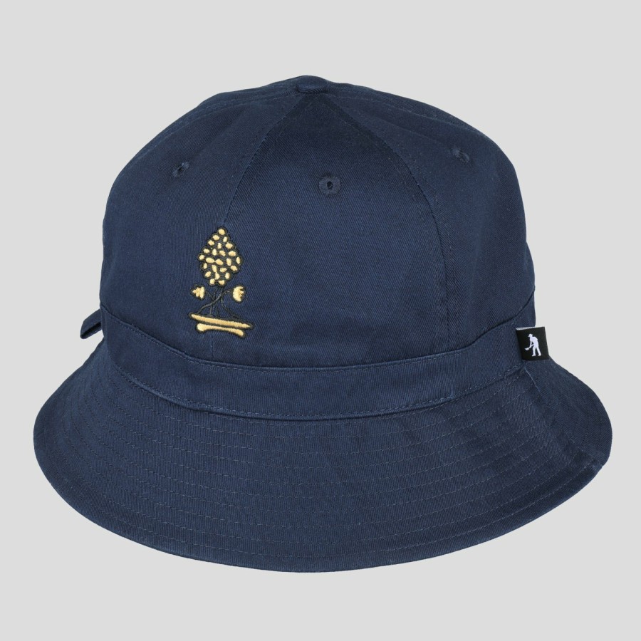 Headwear PASS~PORT | Pass~Port & El'More Vineyard Workers Bucket Hat - Navy