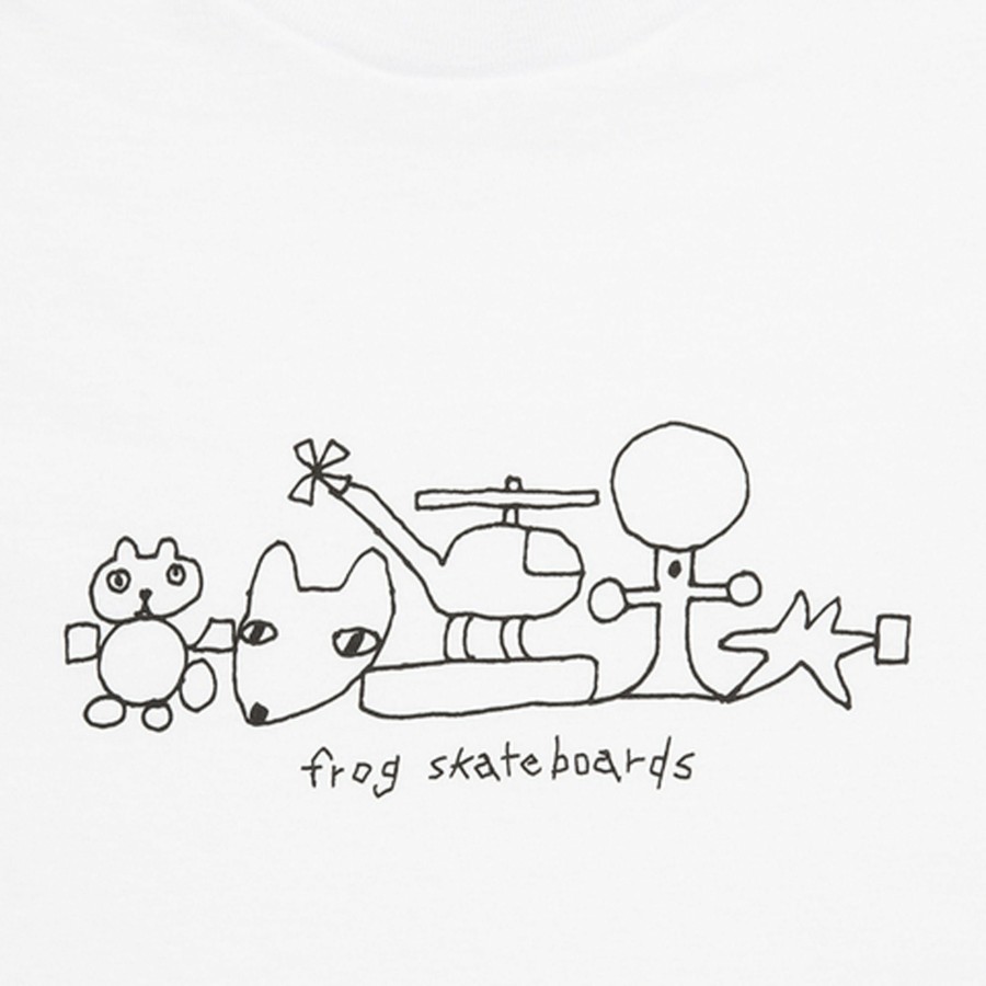 Tees FROG | Frog Skateboards Chopper Tee - White