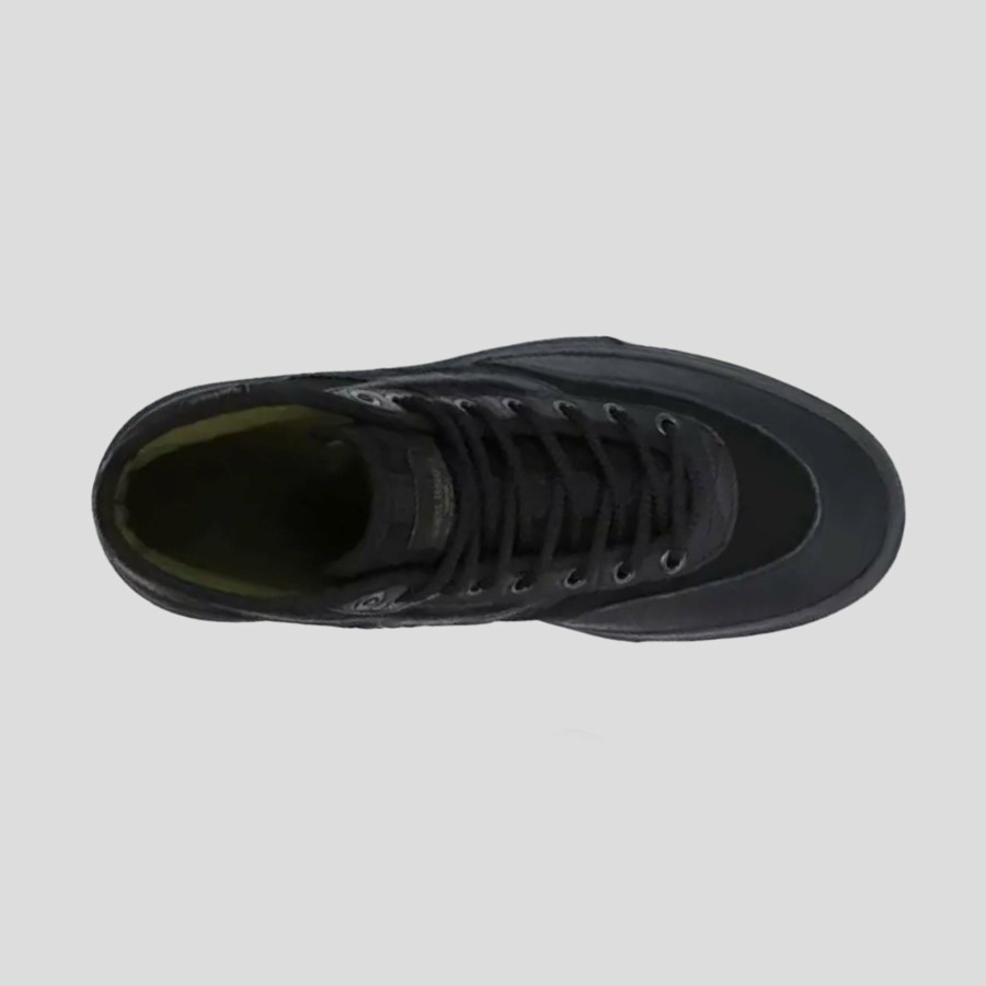 Footwear VANS | Vans "Skate Crockett High" Shoe Leather Black/Black