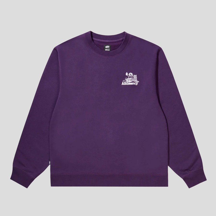 Fleece VANS | Vans X Alltimers "Dorm Fleece" Sweater Blackberry Cordial