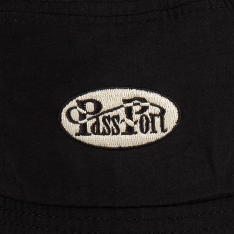 Headwear PASS~PORT | Pass~Port Whip Logo Rpet Bucket Hat - Black