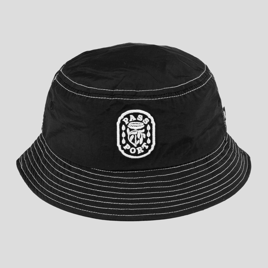 Headwear PASS~PORT | Pass~Port Fountain Rpet Bucket Hat - Black