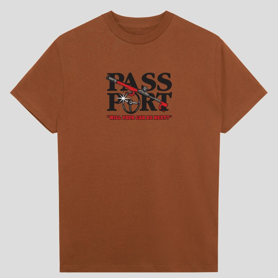 Tees PASS~PORT | Pass~Port "Lock~Up" Tee Texas Orange