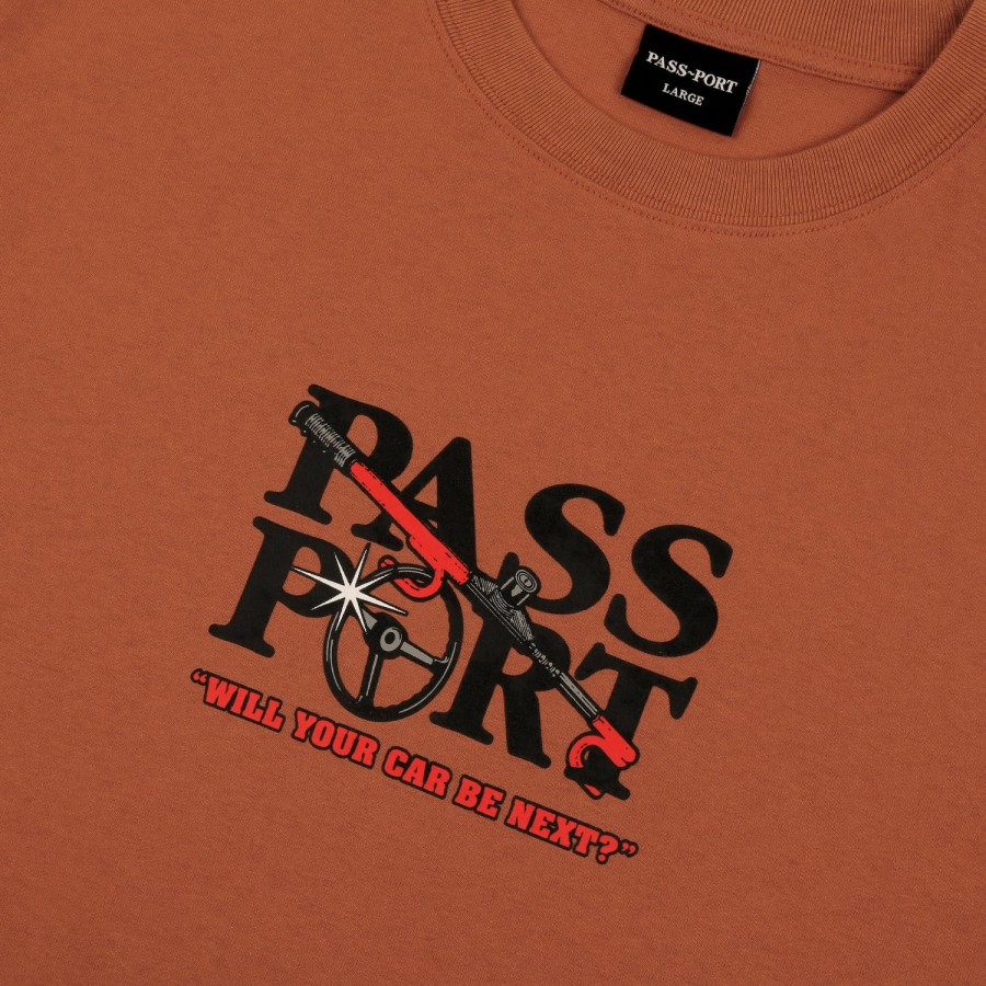 Tees PASS~PORT | Pass~Port "Lock~Up" Tee Texas Orange