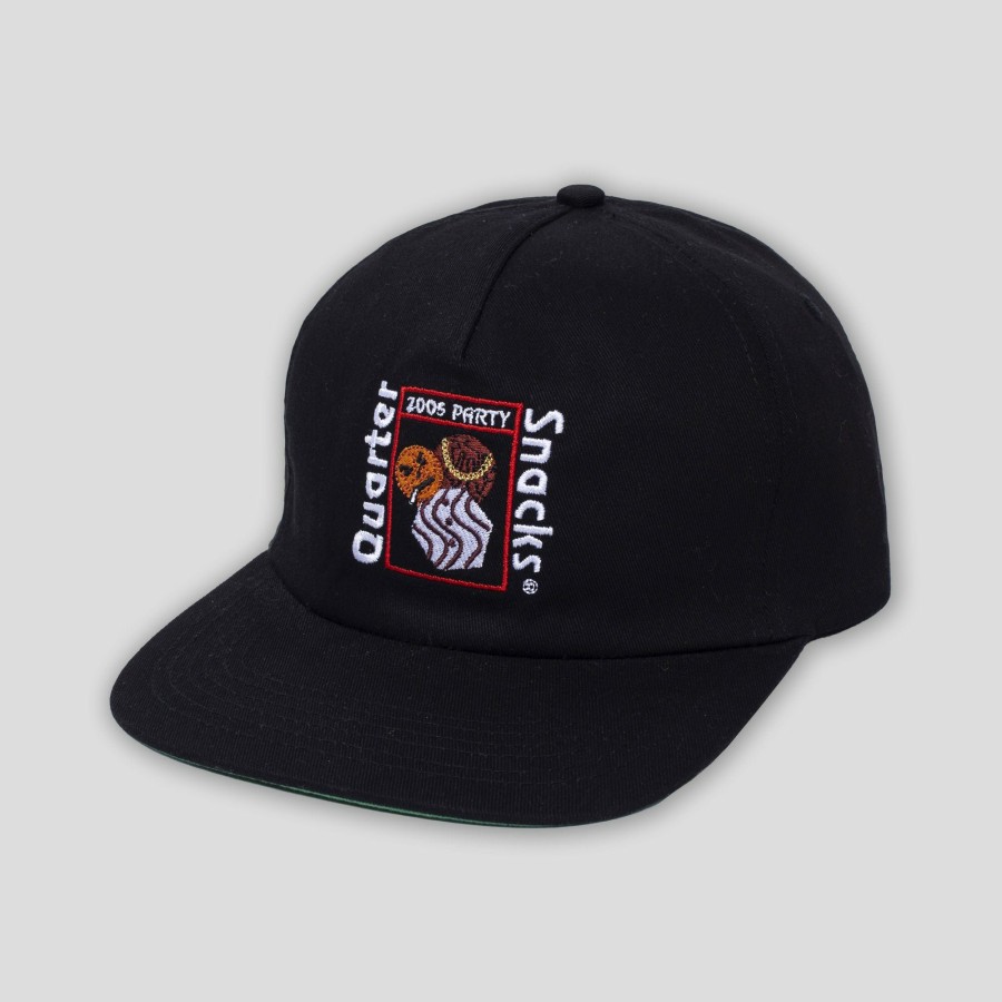 Headwear Quartersnacks | Quartersnacks Party Cap - Black