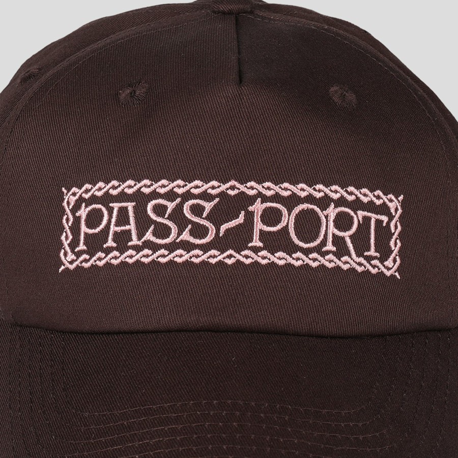 Headwear PASS~PORT | Pass~Port Invasive Logo Freight Cap - Chocolate