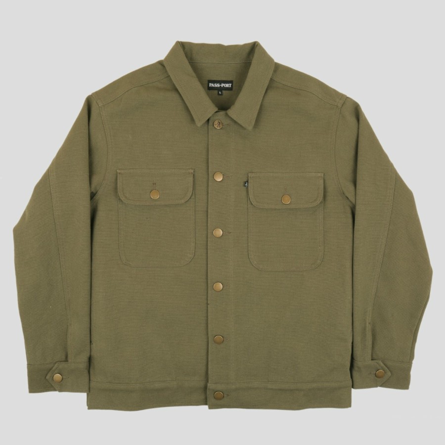 Jackets PASS~PORT | Pass~Port "Movers" Jacket Moss