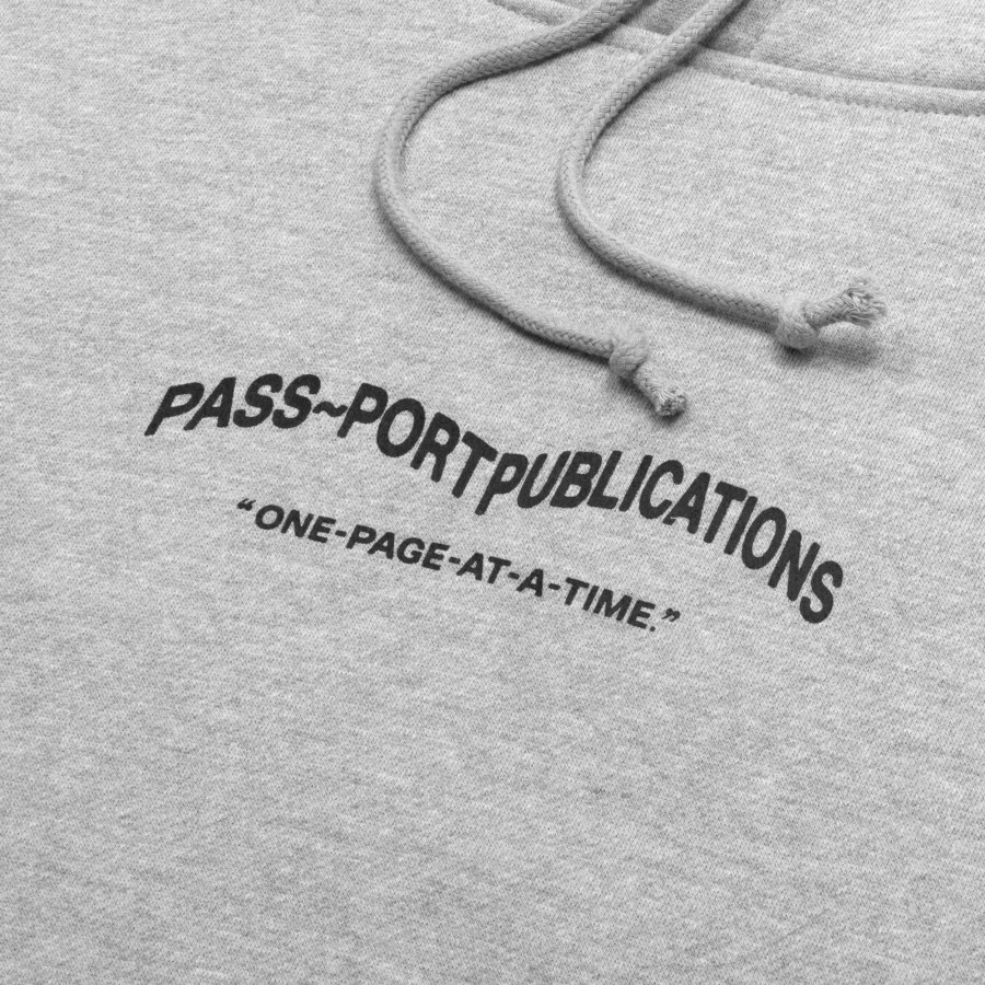 Fleece PASS~PORT | Pass~Port "Publish" Hood Ash Heather