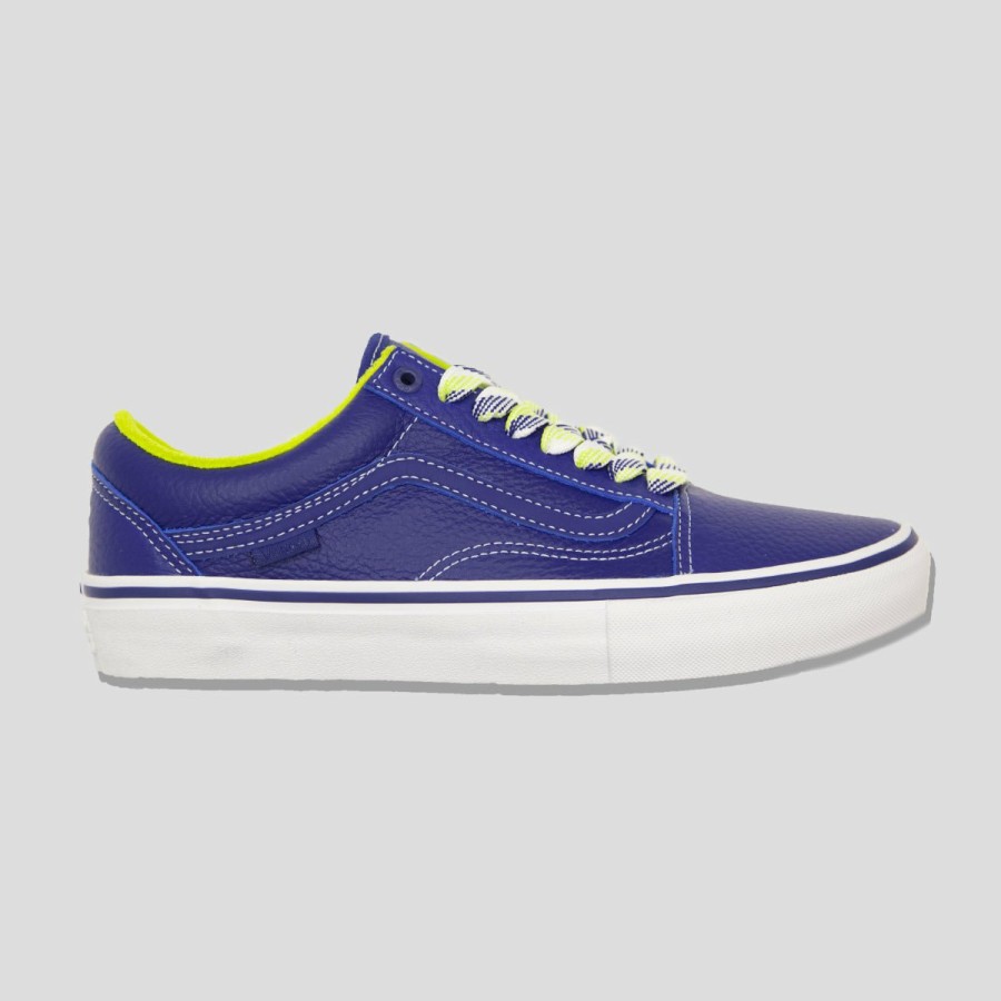 Footwear VANS | Vans Quartersnacks "Old Skool Pro Ltd" Shoe Royal Blue/True White