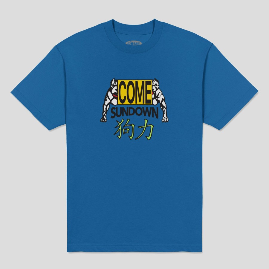 Tees COME SUNDOWN | Come Sundown Year Of Dog Tee - Royal Blue