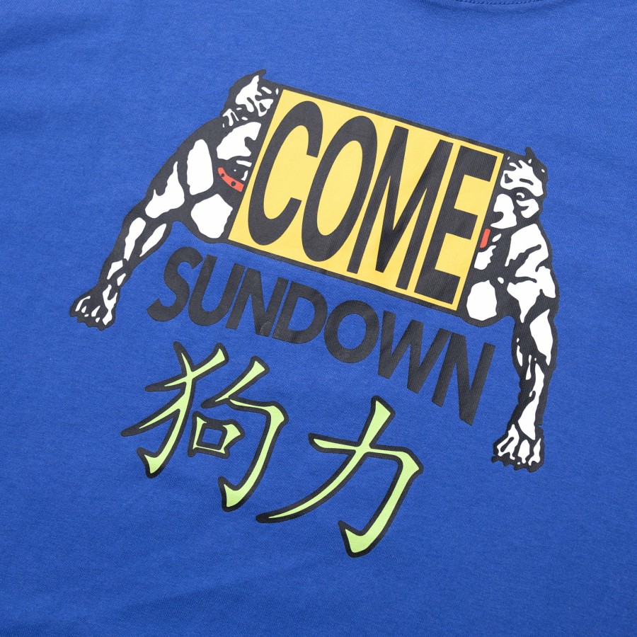 Tees COME SUNDOWN | Come Sundown Year Of Dog Tee - Royal Blue