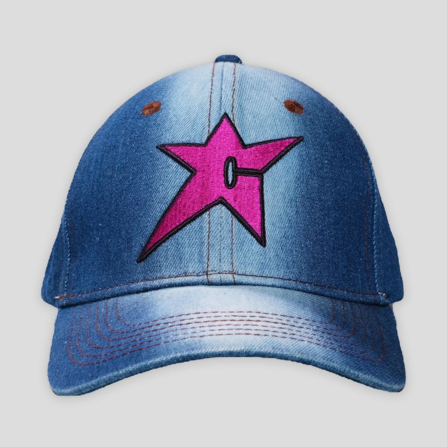 Headwear Carpet Company | Carpet Company C-Star Bleached Denim Cap - Blue