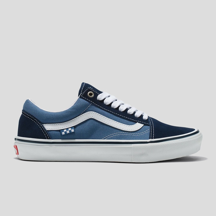 Footwear VANS | Vans "Skate Old Skool" Shoe Navy/White