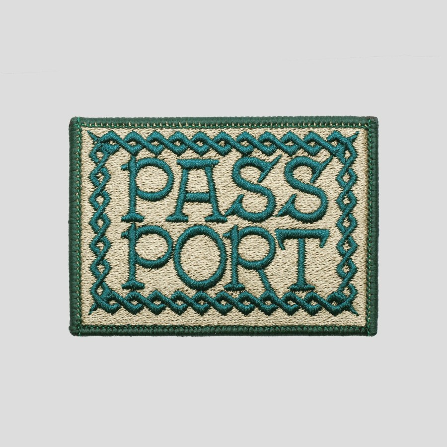 Accessories PASS~PORT | Pass~Port Invasive Logo Embroidered Patch