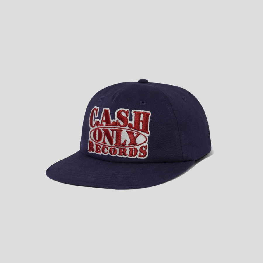 Headwear Cash Only | Cash Only Records 5 Panel Cap - Navy