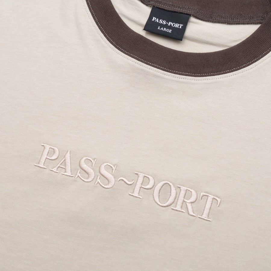 Tees PASS~PORT | Pass~Port Organic Tonal Tee - Sand