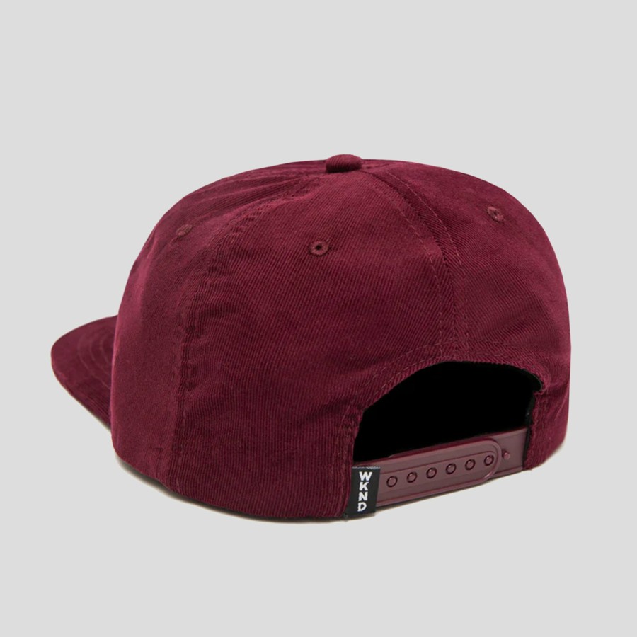 Headwear WKND | Wknd "Tv" Cord Cap Maroon