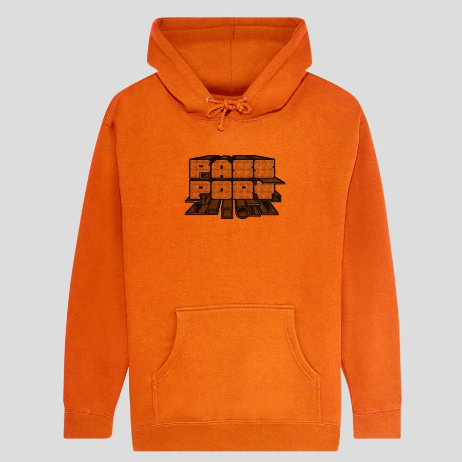 Fleece PASS~PORT | Pass~Port Shippin' Steel Hoodie - Safety Orange