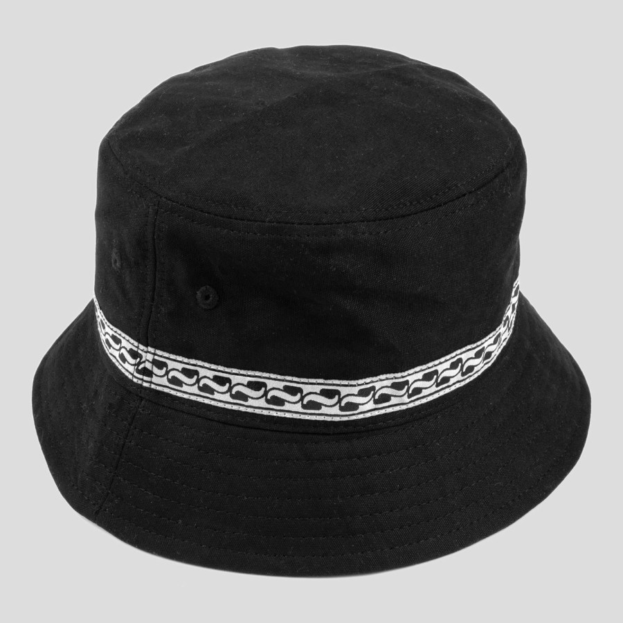 Headwear PASS~PORT | Pass~Port "Auto Ribbon" Bucket Hat Black