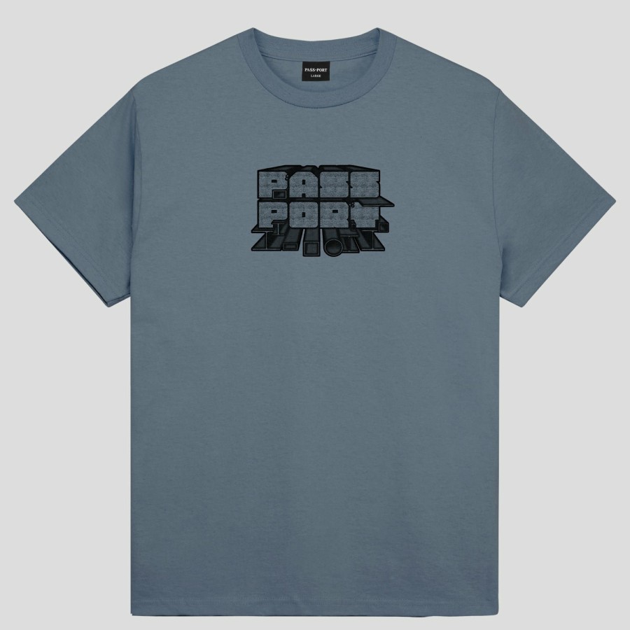 Tees PASS~PORT | Pass~Port Shippin' Steel Tee - Alpine Blue