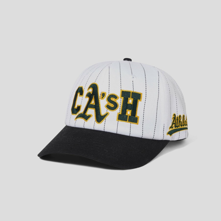 Headwear Cash Only | Cash Only Ballpark Snapback Cap - White / Black