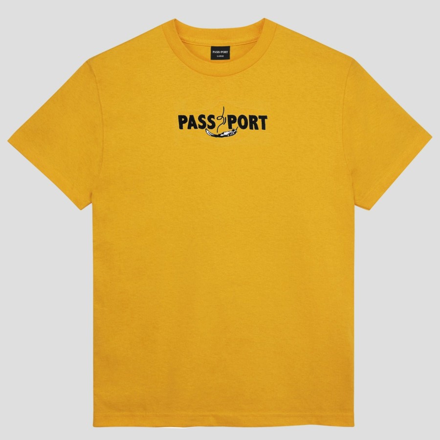 Tees PASS~PORT | Pass~Port "Featherweight" Tee Gold