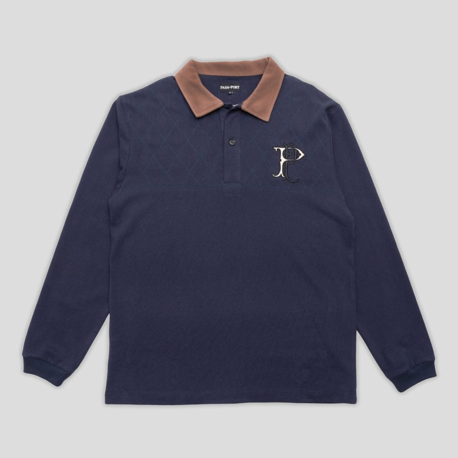 Shirts PASS~PORT | Pass~Port Monogram Jersey - Navy