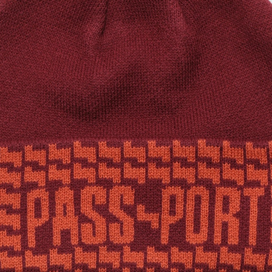 Headwear PASS~PORT | Pass~Port Drain Beanie - Rust