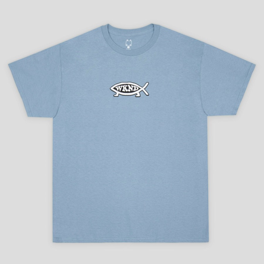 Tees WKND | Wknd Evo Fish Tee - Slate