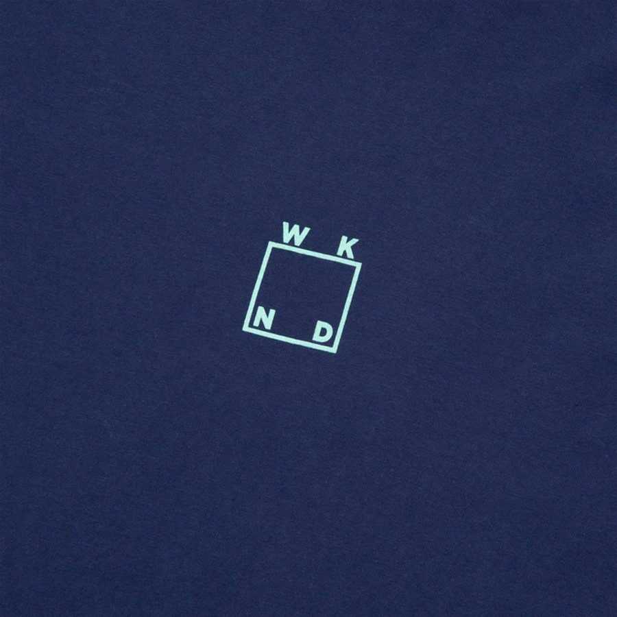 Tees WKND | Wknd "Centre Logo" Tee Midnight