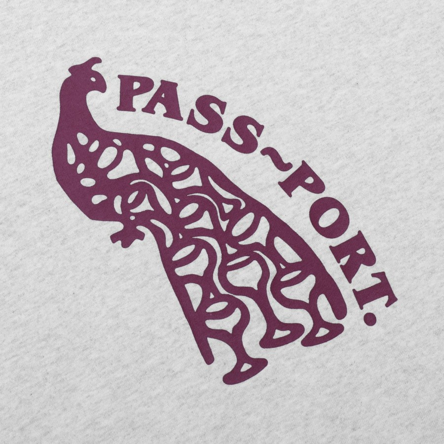 Tees PASS~PORT | Pass~Port Peacock Tee - Ash