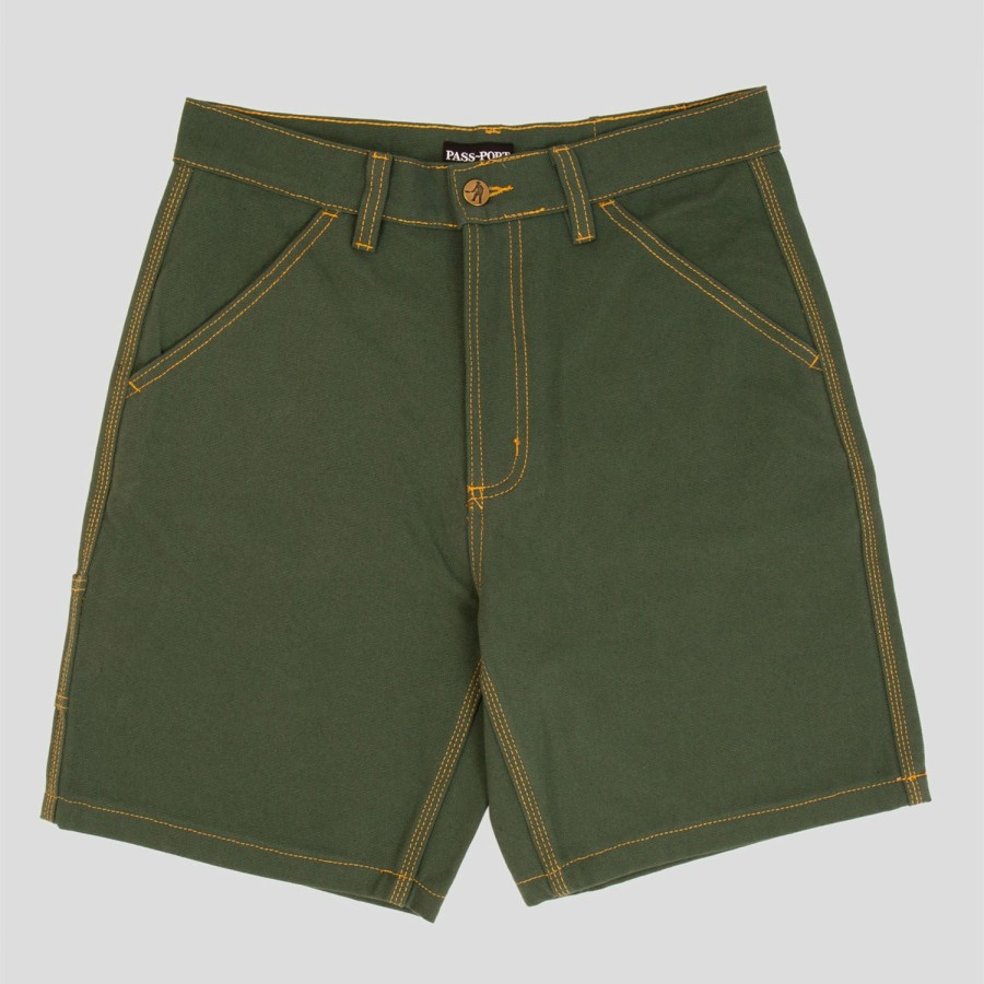 Shorts PASS~PORT | Pass~Port "Diggers Club" Shorts Olive