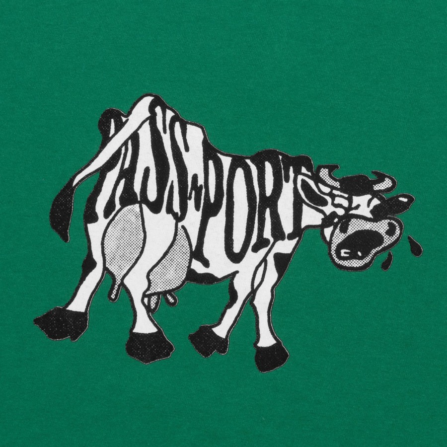 Tees PASS~PORT | Pass~Port Crying Cow Tee - Kelly Green